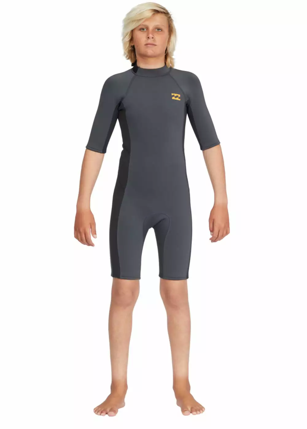 Billabong Boys Absolute 2/2mm Back Zip Short Sleeve Spring Suit 5 Billabong Boys Absolute 2/2mm Back Zip Short Sleeve Spring Suit - Image 3