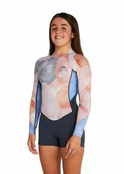 ONeill O'Neill Girls Bahia Back Zip Long Sleeve Mid Spring Suit 2mm - Desert Bloom -Wetsuit Shop Untitled 3 a6d73f03 c01e 4fbd 81b0 f532a7b7170b