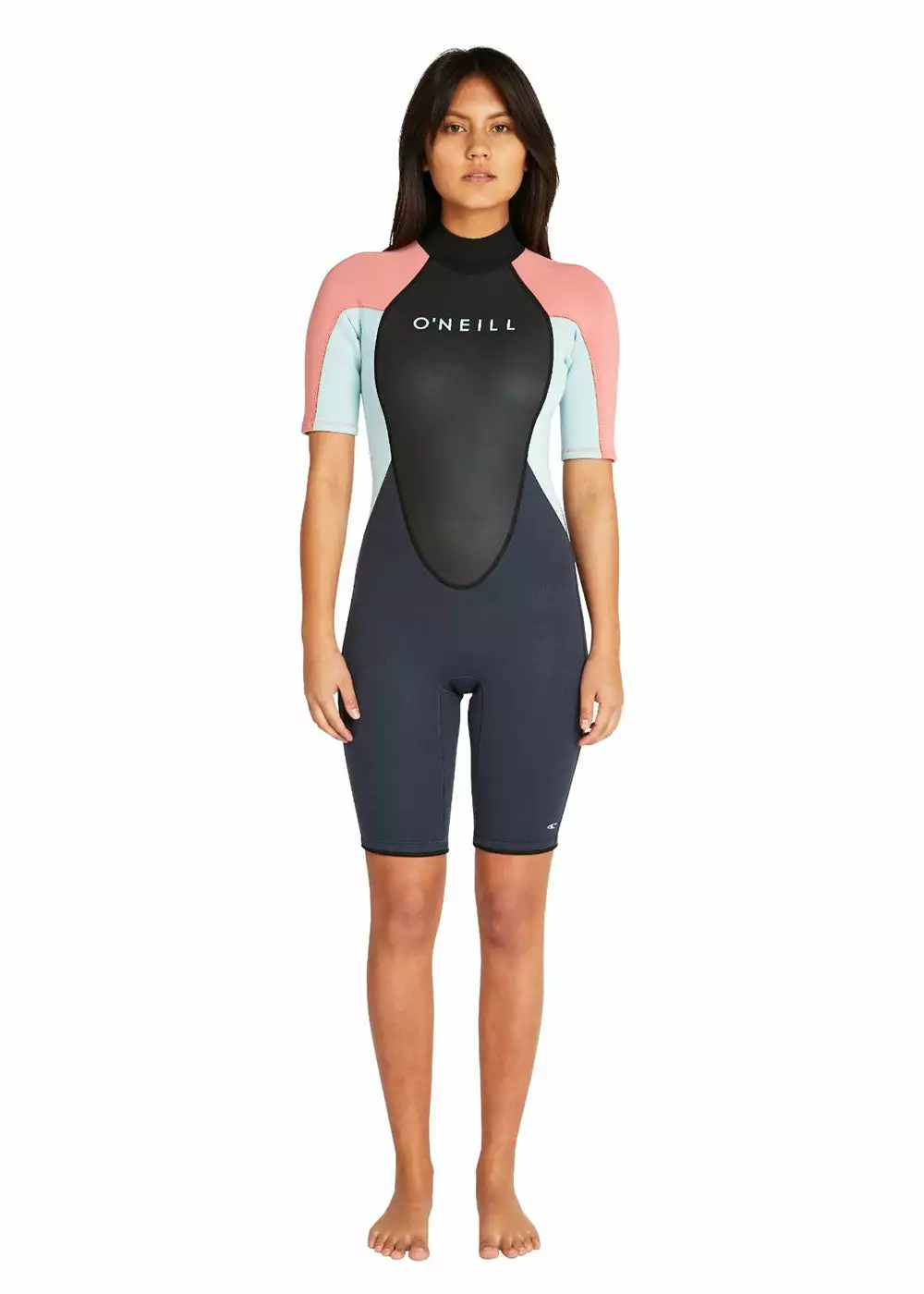ONeill O'Neill Womens Reactor II Back Zip Short Sleeve Spring Suit 2mm 3 ONeill O'Neill Womens Reactor II Back Zip Short Sleeve Spring Suit 2mm - Image 2