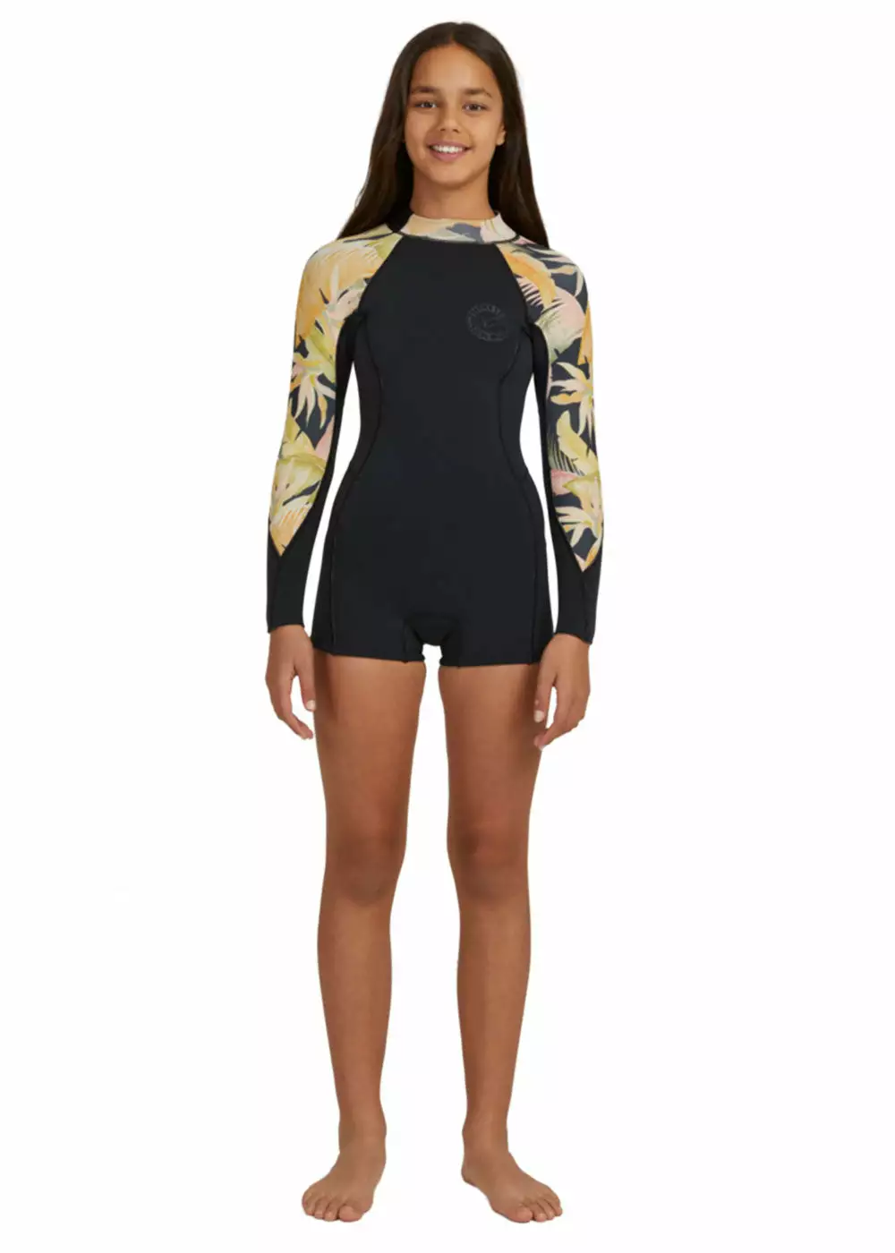 Billabong Girls Spring Fever 2/2mm Back Zip Long Sleeve Spring Suit 7 Billabong Girls Spring Fever 2/2mm Back Zip Long Sleeve Spring Suit - Image 5