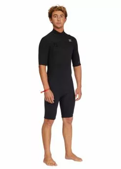 Billabong Mens Revolution 2/2mm Chest Zip Short Sleeve Spring Suit -Wetsuit Shop Untitled 5 4be820b9 e85e 4476 be6c dd280eda38aa
