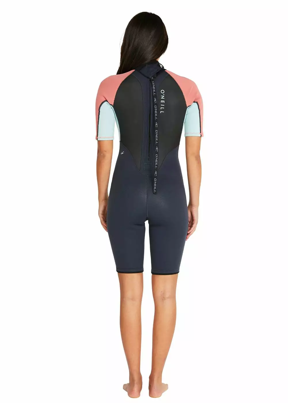 ONeill O'Neill Womens Reactor II Back Zip Short Sleeve Spring Suit 2mm 7 ONeill O'Neill Womens Reactor II Back Zip Short Sleeve Spring Suit 2mm - Image 6
