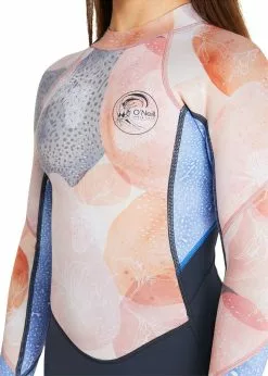 ONeill O'Neill Girls Bahia Back Zip Long Sleeve Mid Spring Suit 2mm - Desert Bloom -Wetsuit Shop Untitled 6 62e99031 b72d 456c ad83 742fb0a80099
