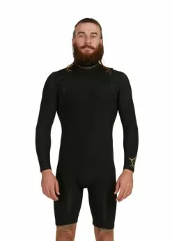 Quiksilver Mens Everyday Sessions MW 2/2mm Long Sleeve Chest Zip Spring Suit