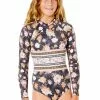 Rip Curl Girls Long Sleeve Back Zip Lycra Spring Suit -Wetsuit Shop WLY5CJ 8264 4