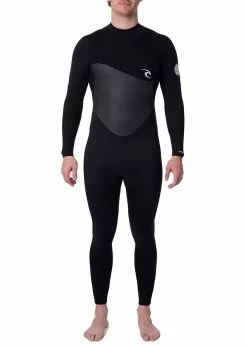 Rip Curl Mens Omega 4/3mm GB Back Zip Steamer