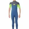 Rip Curl Youth Dawn Patrol 2/2mm Short Sleeve Chest Zip Steamer Wetsuit 2 Rip Curl Youth Dawn Patrol 2/2mm Short Sleeve Chest Zip Steamer Wetsuit -Wetsuit Shop WSM9UB 0131