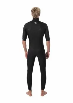 Rip Curl Mens Dawn Patrol 2mm Chest Zip Short Sleeve Steamer -Wetsuit Shop WSM9YM 0090 4