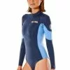 Rip Curl Womens G-Bomb 2mm Long Sleeve Back Zip Spring Suit -Wetsuit Shop WSP3TW 4099 1