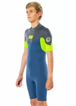 Rip Curl Youth Dawn Patrol 2/2mm Short Sleeve Spring Suit -Wetsuit Shop WSP8EJ 0131 rip curl youth dawn patrol 2 2mm short sleeve spring suit 2