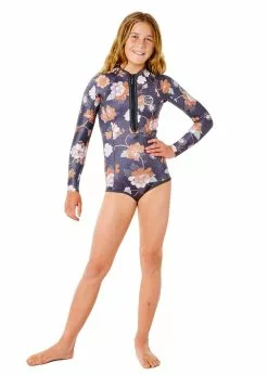 Rip Curl Girls 1mm G Bomb Long Sleeve Spring Suit -Wetsuit Shop WSP9LJ 8264 4