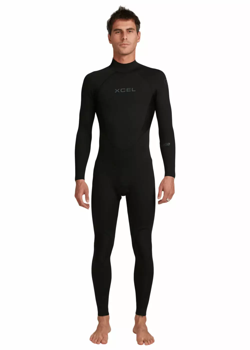 Xcel Mens Axis 4/3mm Back Zip Steamer Wetsuit 3 Xcel Mens Axis 4/3mm Back Zip Steamer Wetsuit