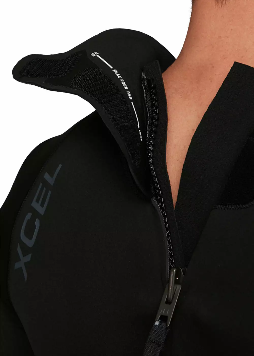 Xcel Mens Axis 4/3mm Back Zip Steamer Wetsuit 7 Xcel Mens Axis 4/3mm Back Zip Steamer Wetsuit - Image 5