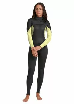 Xcel Womens Axis X 3/2mm Chest Zip Steamer Wetsuit -Wetsuit Shop Xcel Womens Axis X 3 2mm Chest Zip Steamer Wetsuit GRN 5