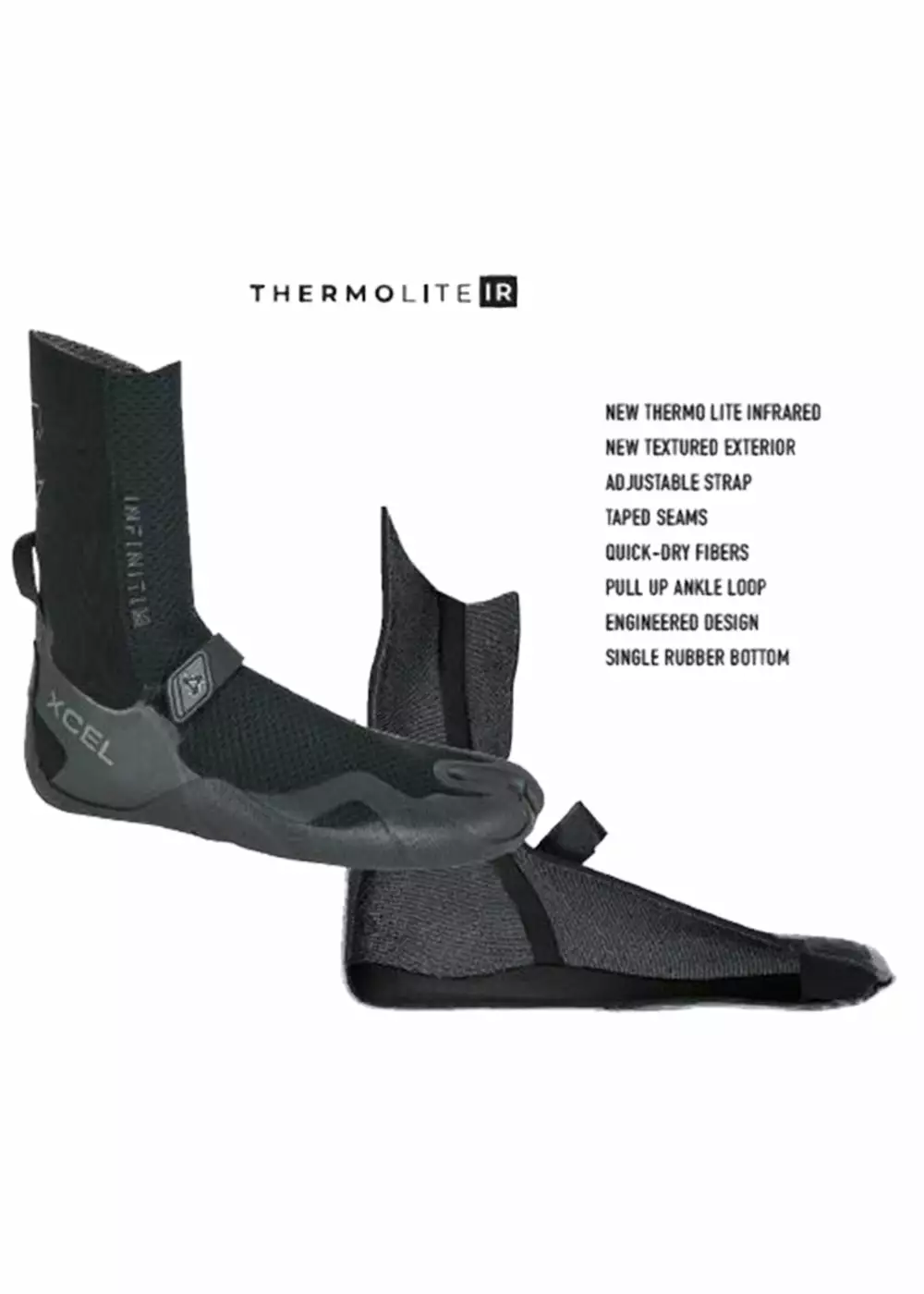 Xcel Infiniti 3mm Split Toe Boot 4 Xcel Infiniti 3mm Split Toe Boot - Image 2