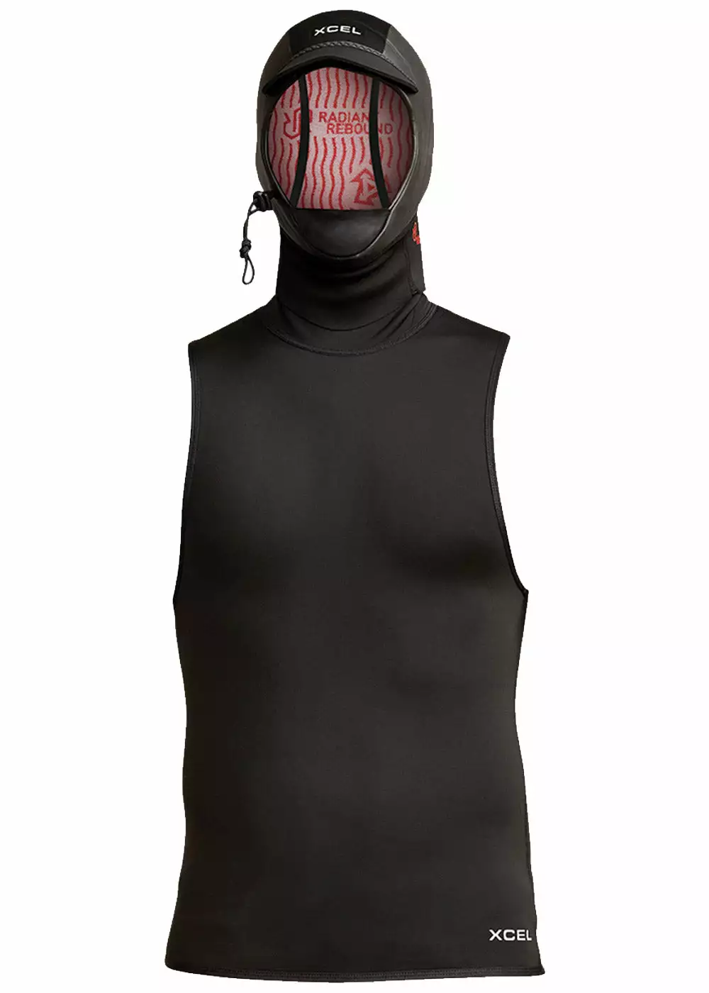 Xcel Mens Infiniti Thermo 1/2mm Hooded Vest 3 Xcel Mens Infiniti Thermo 1/2mm Hooded Vest