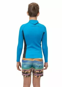 Adreno Youth Carve 1.5mm Long Sleeve Wetsuit Top 17 Adreno Youth Carve 1.5mm Long Sleeve Wetsuit Top -Wetsuit Shop Y301 CAR 1.5 BLGY 2