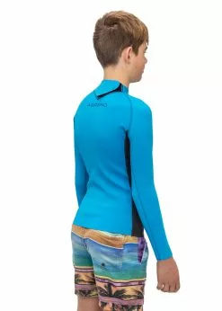 Adreno Youth Carve 1.5mm Long Sleeve Wetsuit Top 15 Adreno Youth Carve 1.5mm Long Sleeve Wetsuit Top -Wetsuit Shop Y301 CAR 1.5 BLGY 5