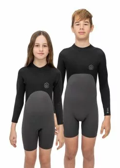Adreno Youth Carve 3/2mm Back Zip Spring Suit