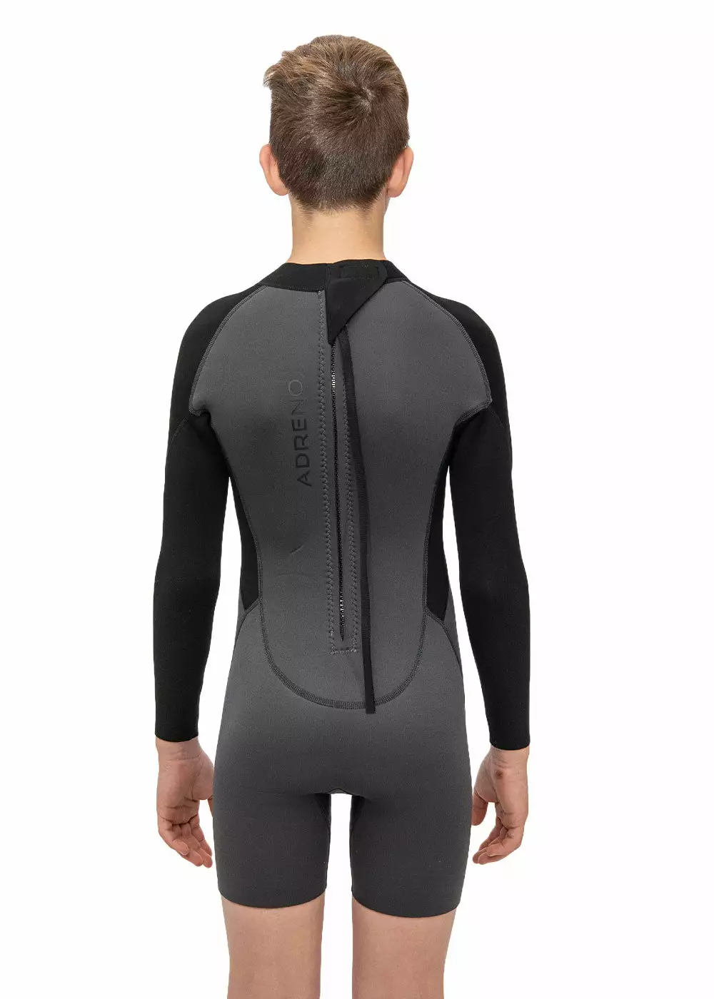 Adreno Youth Carve 3/2mm Back Zip Spring Suit 6 Adreno Youth Carve 3/2mm Back Zip Spring Suit - Image 4