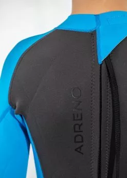 Adreno Youth Carve 3/2mm Back Zip Spring Suit -Wetsuit Shop Y301 CAR 32 BLGY 17