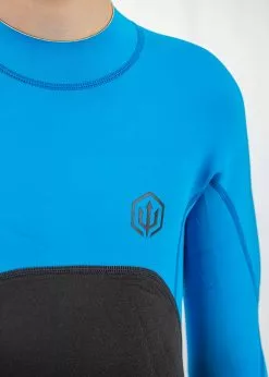 Adreno Youth Carve 3/2mm Back Zip Spring Suit -Wetsuit Shop Y301 CAR 32 BLGY 18