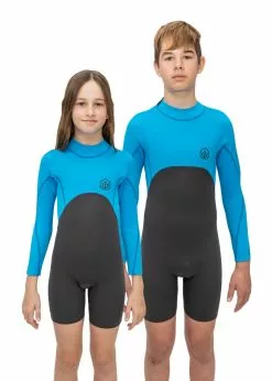 Adreno Youth Carve 3/2mm Back Zip Spring Suit