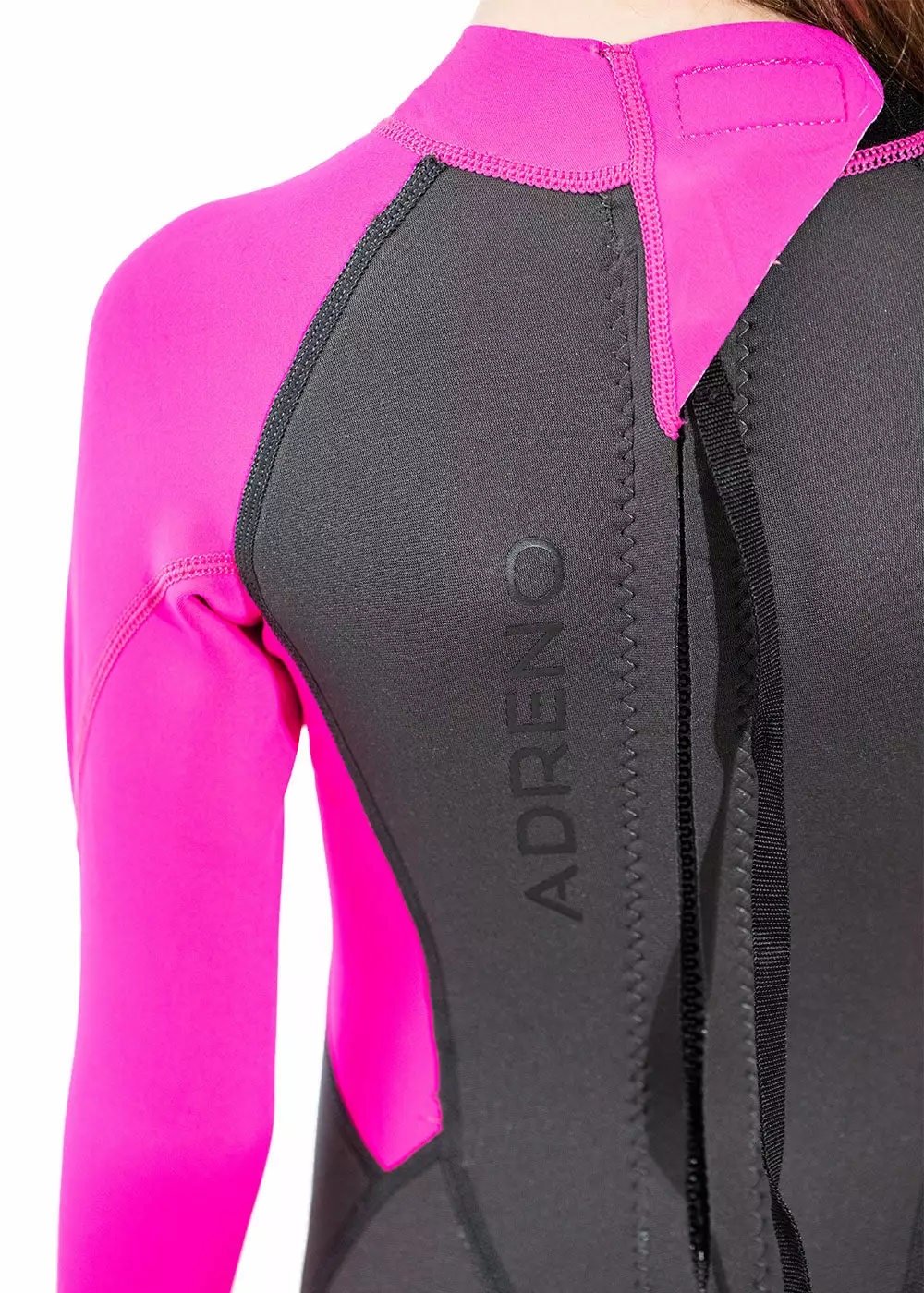 Adreno Youth Carve 3/2mm Back Zip Spring Suit 14 Adreno Youth Carve 3/2mm Back Zip Spring Suit - Image 12