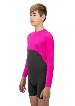 Adreno Youth Carve 3/2mm Back Zip Spring Suit 18 Adreno Youth Carve 3/2mm Back Zip Spring Suit -Wetsuit Shop Y301 CAR 32 PKGY 3