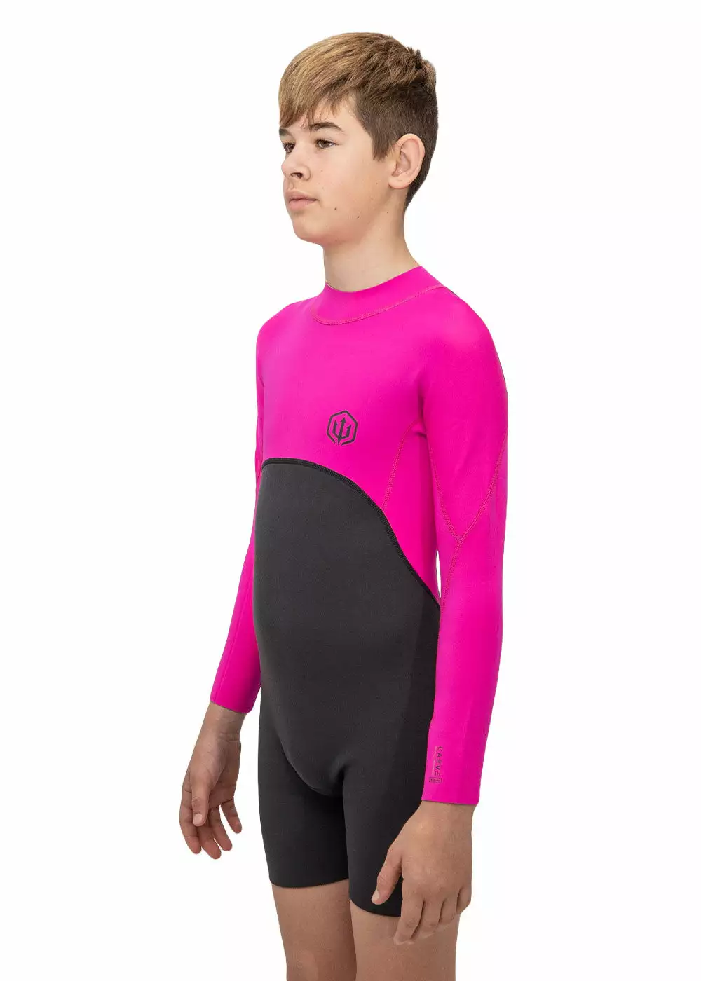 Adreno Youth Carve 3/2mm Back Zip Spring Suit 7 Adreno Youth Carve 3/2mm Back Zip Spring Suit - Image 5