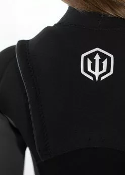 Adreno Youth Carve 3/2mm Chest Zip Steamer Wetsuit -Wetsuit Shop Y302 CAR 32 GYBK 4