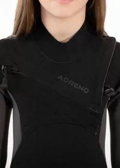 Adreno Youth Carve 3/2mm Chest Zip Steamer Wetsuit -Wetsuit Shop Y302 CAR 32 GYBK 5