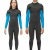 Adreno Youth Carve 3/2mm Chest Zip Steamer Wetsuit -Wetsuit Shop Y302 CAR 32 GYBL 1