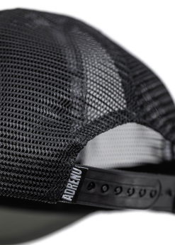 Adreno Youth Cobber Trucker Cap - Embroidered Trident -Wetsuit Shop YCO 0304 C01 GY Youth Cobber T3