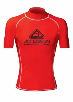 Adrenalin High Visibility Short Sleeve Adult Rash Guard