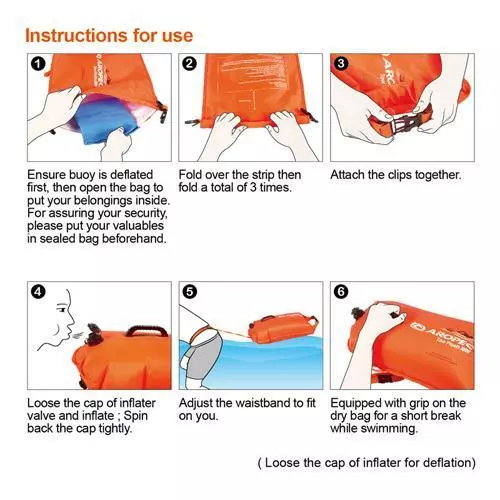 Aropec 15L Single Bladder Swim Float 4 Aropec 15L Single Bladder Swim Float - Image 2