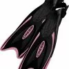 Cressi Palau Black/Pink Adjustable Fins -Wetsuit Shop cressi palau black pink adjustable fins