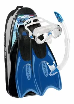 Cressi Blue Palau Marea Snorkelling Set