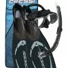 Cressi Black/Silver Pluma Snorkelling Set 1 Cressi Black/Silver Pluma Snorkelling Set -Wetsuit Shop cressiplumablackset1