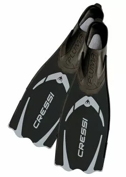 Cressi Black/Silver Pluma Snorkelling Set -Wetsuit Shop cressiplumablackset4
