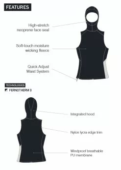Enth Degree Mens Atoll Hooded Thermal Vest -Wetsuit Shop enth degree thermal atoll mens tech