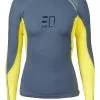 Enth Degree Womens Bombora Long Sleeve Polyfleece Rash Guard -Wetsuit Shop enth degree womens bombora rash front