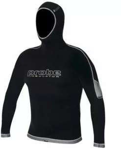 Probe 'Insulator' Long Sleeve Hooded Vest - Mens
