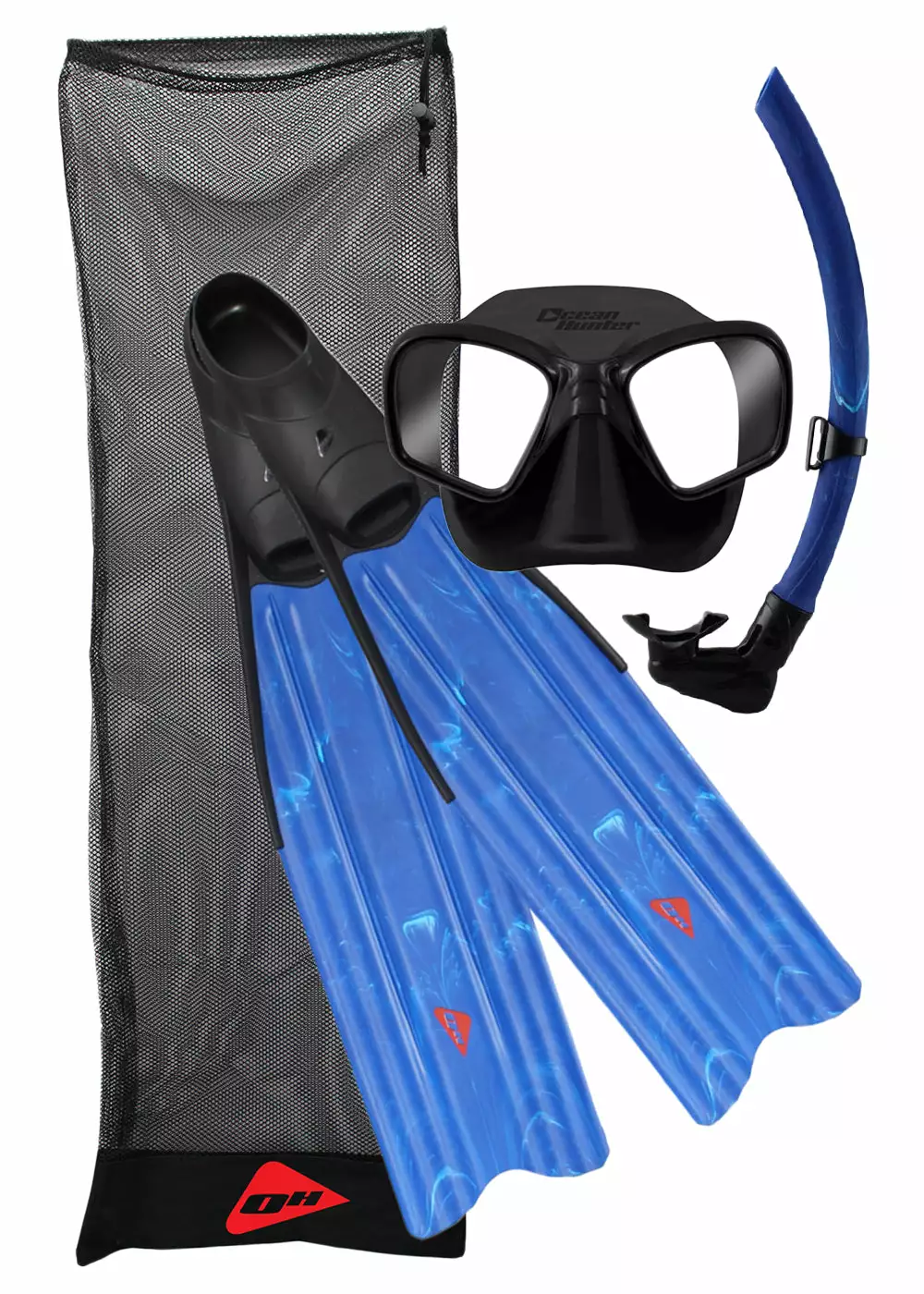 Ocean Hunter Pelagic Mask, Snorkel & Fin Set 3 Ocean Hunter Pelagic Mask, Snorkel & Fin Set