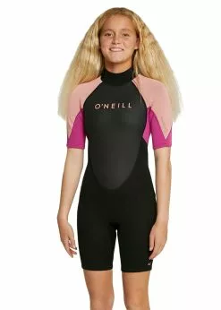 ONeill O'Neill Girls Reactor II Back Zip Spring Suit 2mm