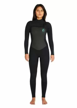 Oneill Womens Focus 4/3mm Chest Zip Steamer