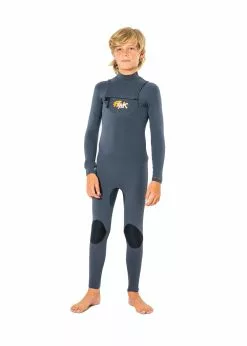 Peak Junior Climax Pro Chest Zip 3/2mm Steamer Wetsuit -Wetsuit Shop p3630j 0084 4