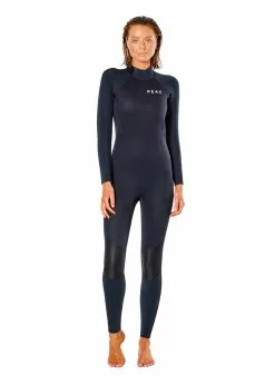 Peak Womens Energy 4/3mm Back Zip Steamer Wetsuit -Wetsuit Shop p3630l 0090 3