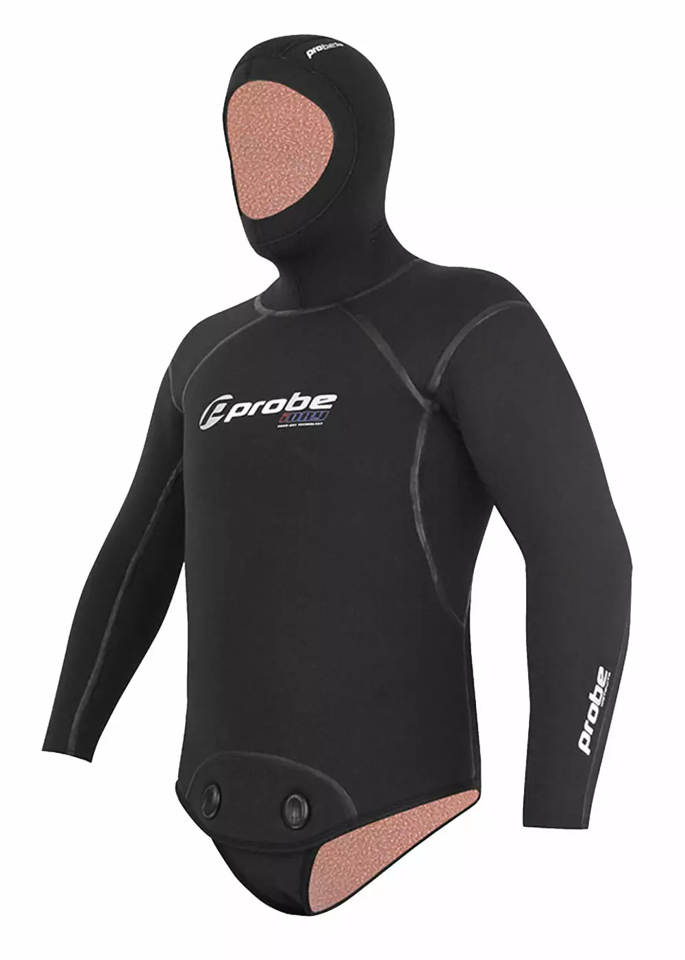 Probe Mens Idry Pro 5mm Hooded Wetsuit Jacket 3 Probe Mens Idry Pro 5mm Hooded Wetsuit Jacket