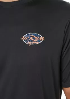 Rip Curl Mens Fader Short Sleeve Surflite Rash Guard -Wetsuit Shop rip curl mens fader shortsleeve 4